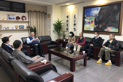 110.1.26 傑出校友葉勝發董事長蒞校洽談產學合作事宜圖片