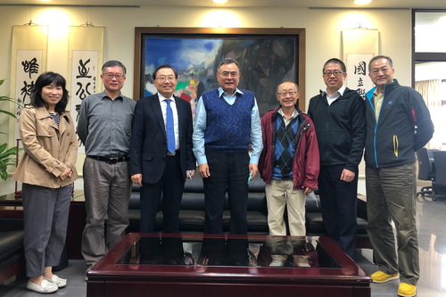 110.1.26 傑出校友葉勝發董事長蒞校洽談產學合作事宜圖片